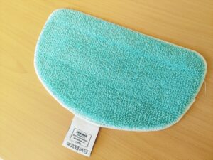 Leifheit CleanTenso Power 2.0 Dampfreiniger Mikrofaser-Pad nach Betrieb