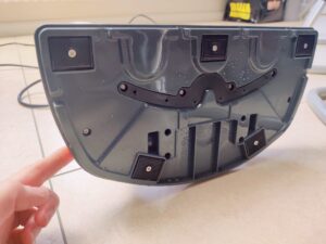 Leifheit CleanTenso Power 2.0 Dampfreiniger Düsen nach Betrieb