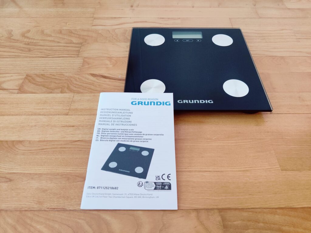 Grundig 18682 Personenwaage Übersicht