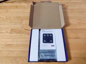 Etekcity EFS-C651-KDE Körperfettwaage Verpackung offen