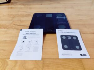 Etekcity EFS-C651-KDE Körperfettwaage Startbild