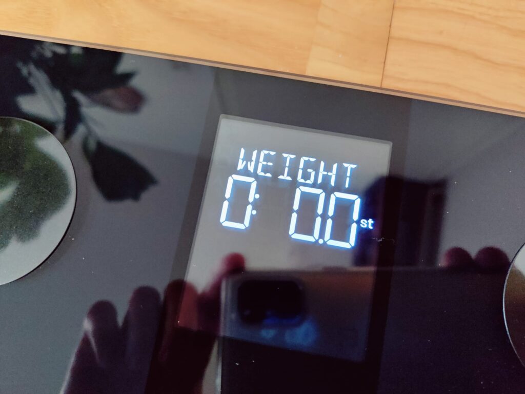 Etekcity EFS-C651-KDE Körperfettwaage Anzeige in st