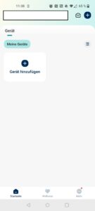 Etekcity EFS-C651-KDE Personenwaage App Gerätesuche