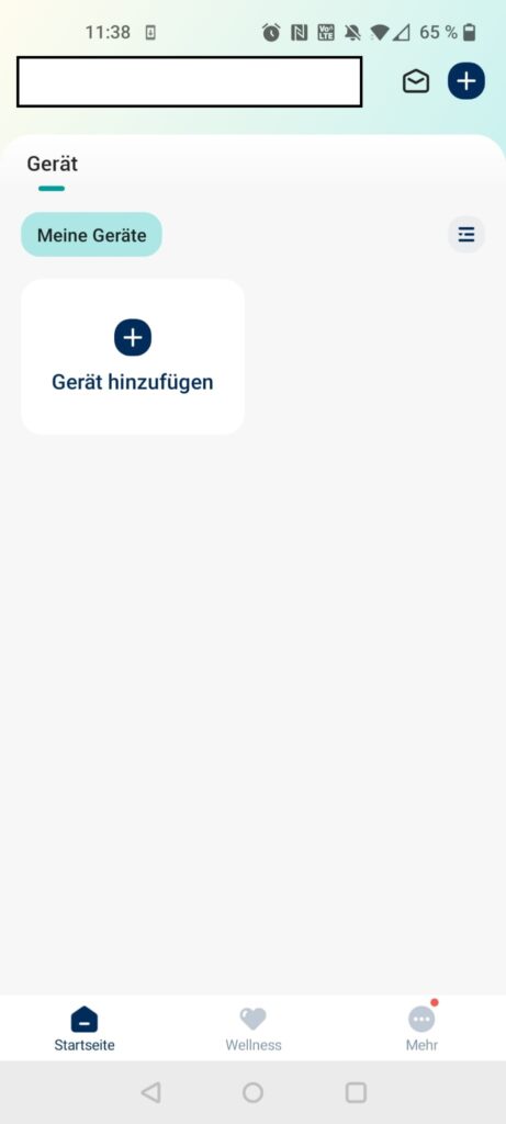 Etekcity EFS-C651-KDE Personenwaage App Gerätesuche