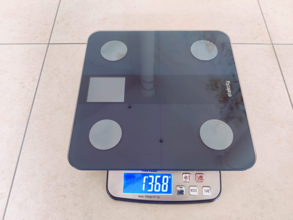 Etekcity EFS-C651-KDE Personenwaage Gewicht im Test