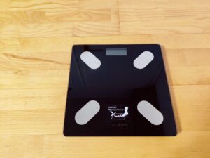 NUTRI FIT iF1122D Körperfettwaage von oben