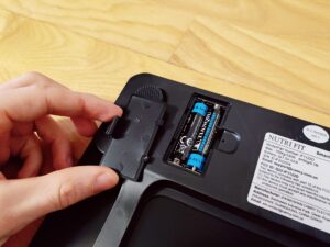 NUTRI FIT iF1122D Personenwaage AAA-Batterien eingelegt