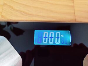 NUTRI FIT iF1122D Personenwaage Anzeige in kg