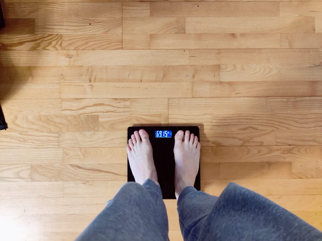 NUTRI FIT iF1122D Personenwaage im Betrieb