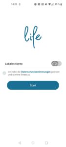 NUTRI FIT iF1122D Körperfettwaage App Gastmodus