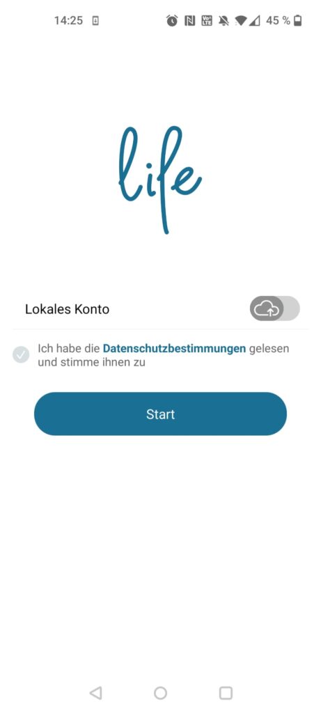 NUTRI FIT iF1122D Körperfettwaage App Gastmodus