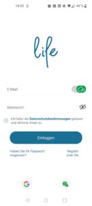 NUTRI FIT iF1122D Personenwaage App Registrierung