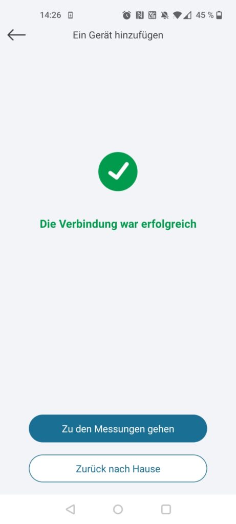NUTRI FIT iF1122D Personenwaage App Gerät hinzufügen