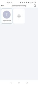 NUTRI FIT iF1122D Personenwaage App Benutzerverwaltung