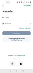 Etekcity EFS-C651-KDE Körperfettwaage App Registrierung