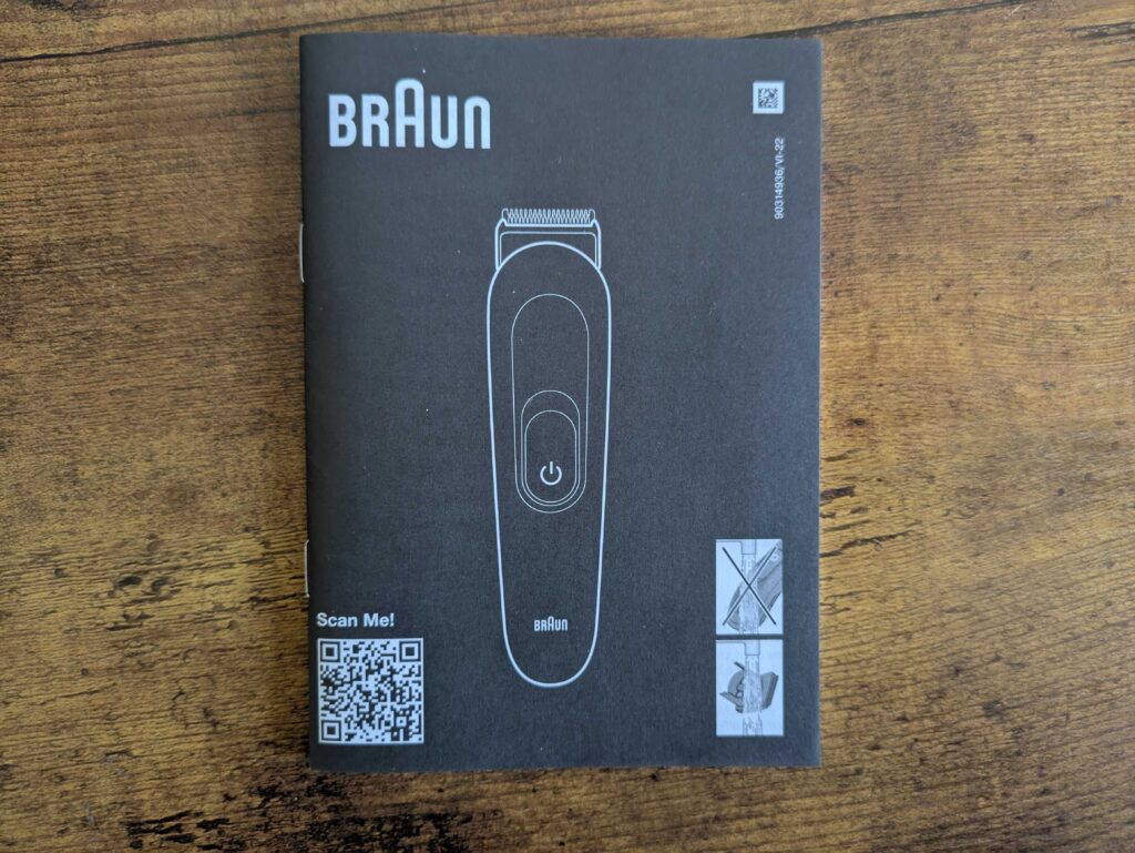 Bedienungsanleitung des King C. Gillette Bartschneiders