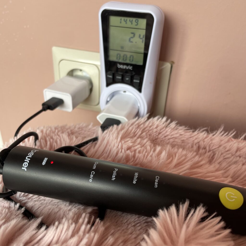 Beurer SC 30 Schallzahnbürste Stromverbrauch