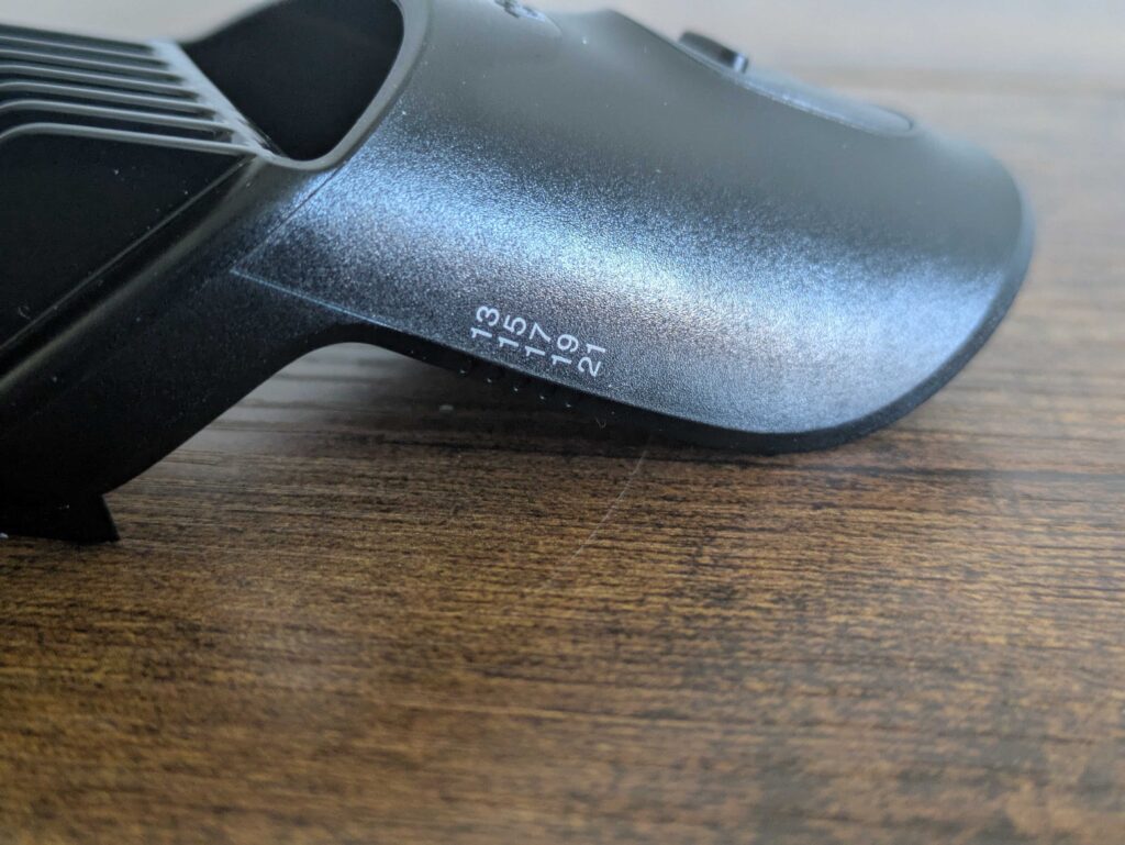 King C. Gillette Bartschneider Skala des Aufsatz