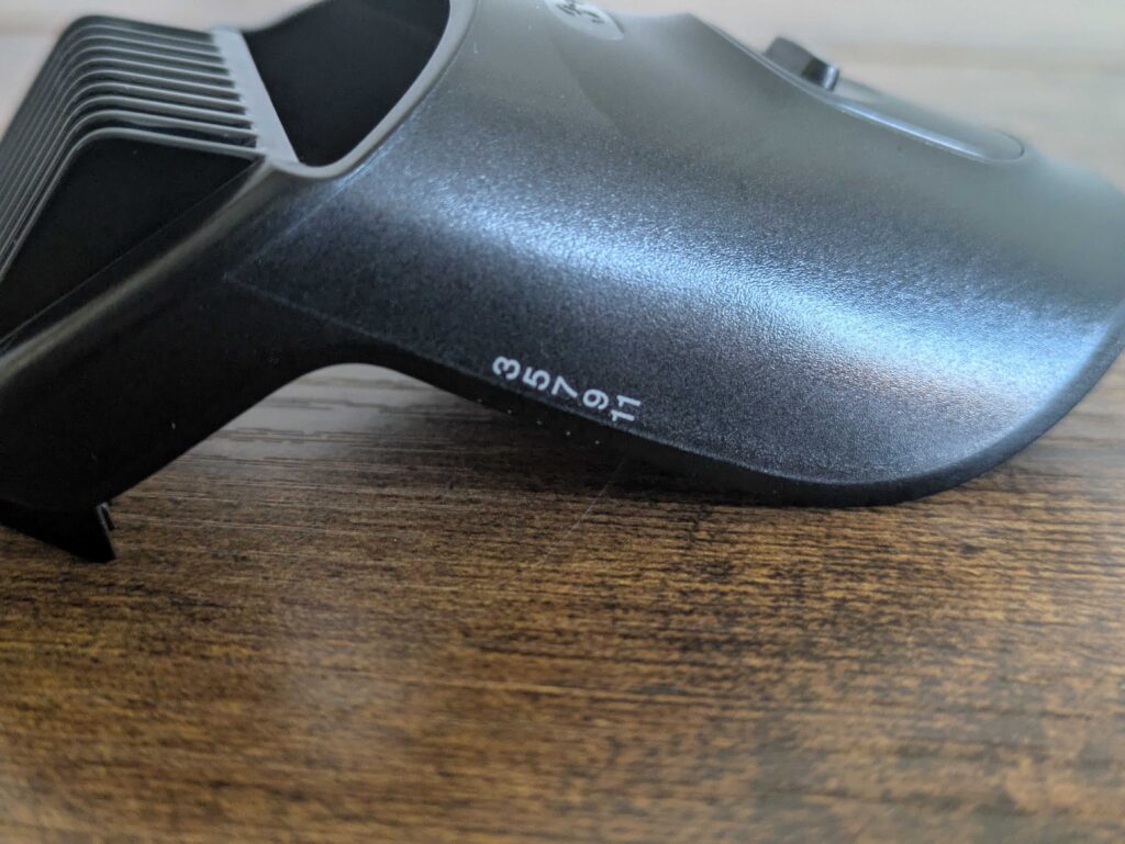 King C. Gillette Bartschneider Skala des Aufsatz v2