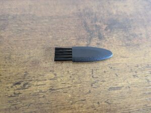 Pinsel des King C. Gillette Bartschneiders