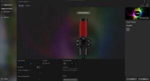 HyperX QuadCast 2 S Mikrofon NGENUITY-Software Base Settings