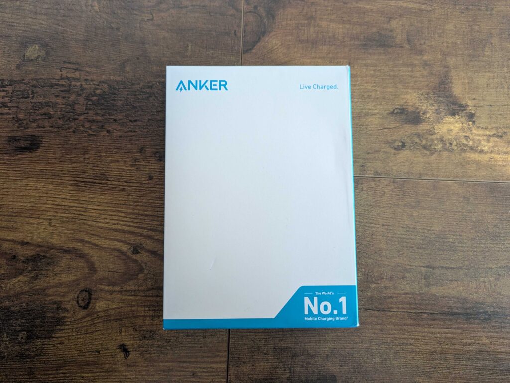 Verpackung der Anker A1383 Powerbank von oben