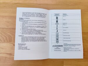 Grundig 18682 Körperfettwaage Bedienungsanleitung innen