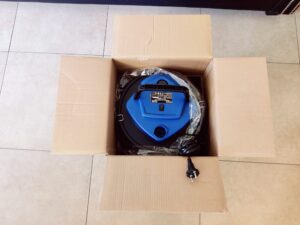 Scheppach AVC20 Aschesauger in der Verpackung