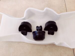 Scheppach AVC20 Aschesauger Rollen als Zubehör