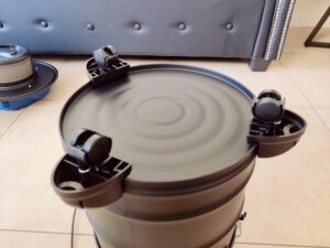 Scheppach AVC20 Aschesauger mit drei Laufrollen