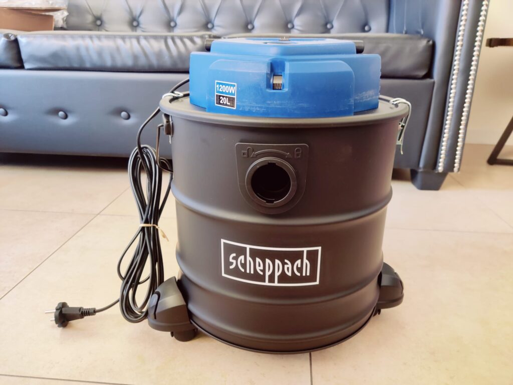 Scheppach AVC20 Aschesauger Vorderansicht