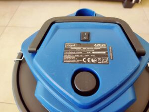 Scheppach AVC20 Aschesauger von oben