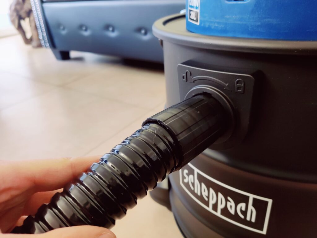 Scheppach AVC20 Aschesauger Saugschlauchanschluss