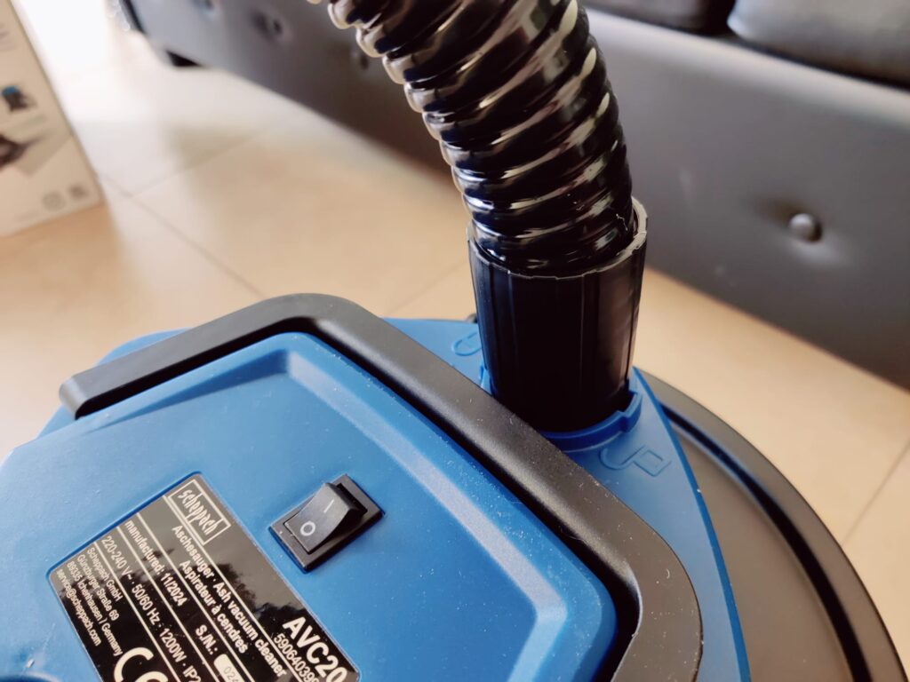 Scheppach AVC20 Aschesauger Blasfunktion