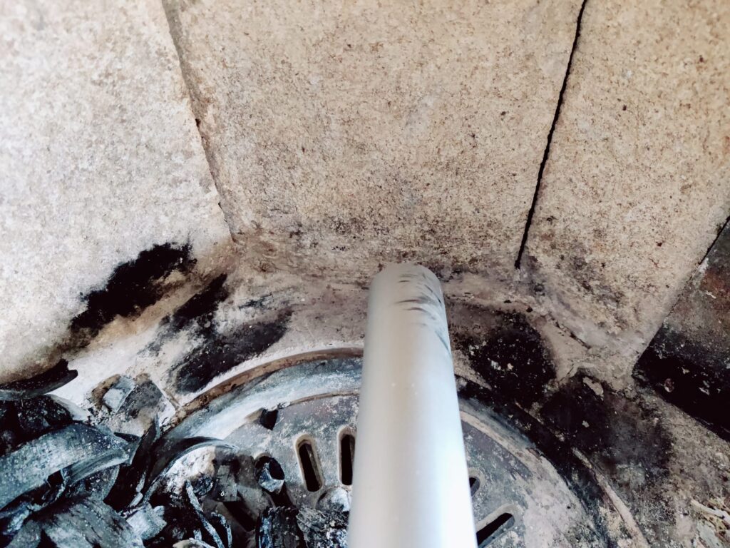 Scheppach AVC20 Aschesauger Saugergebnis