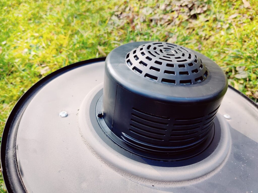 Scheppach AVC20 Aschesauger Motoreinheit nach der Nutzung