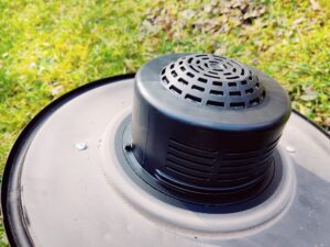 Scheppach AVC20 Aschesauger Motoreinheit nach der Nutzung