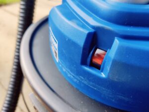 Scheppach AVC20 Aschesauger Anzeige für dreckigen Filter