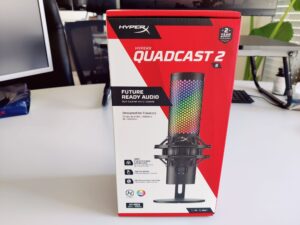 HyperX QuadCast 2 S Mikrofon Verpackung