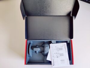 HyperX QuadCast 2 S Mikrofon Verpackung von oben