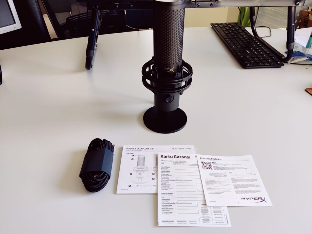 HyperX QuadCast 2 S Mikrofon Übersicht