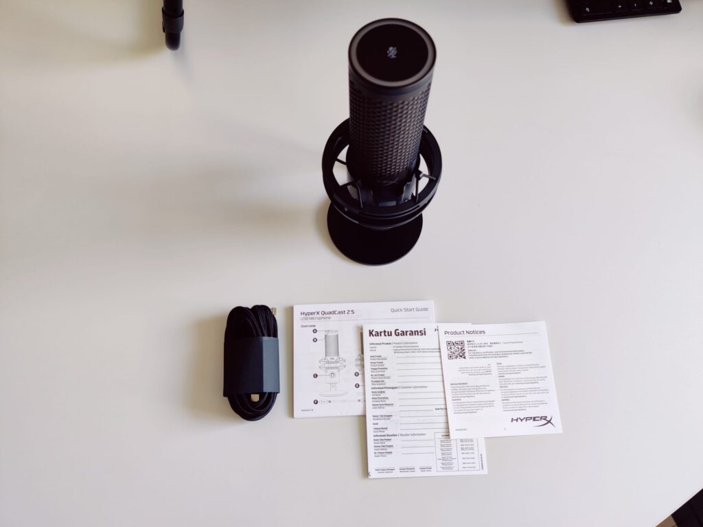 HyperX QuadCast 2 S Mikrofon Startbild