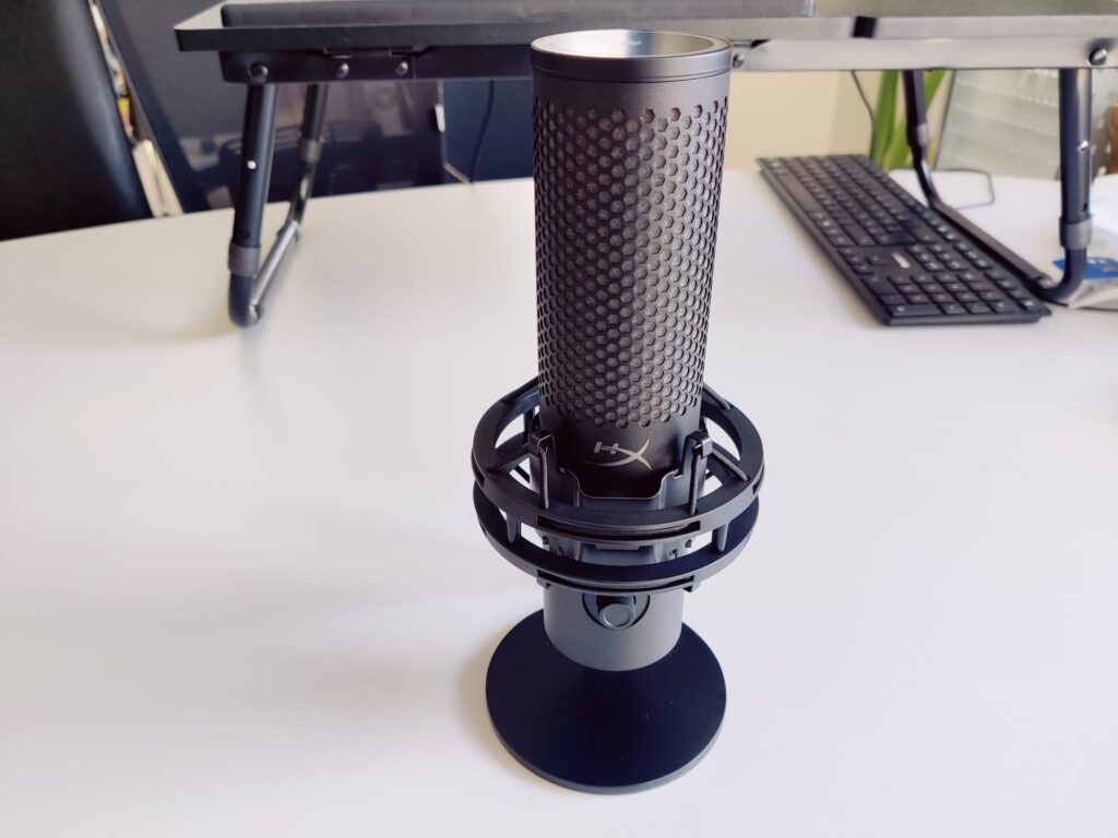 HyperX QuadCast 2 S Mikrofon von vorne