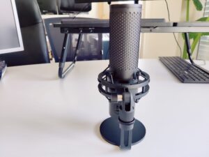 HyperX QuadCast 2 S Mikrofon von hinten