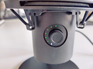 HyperX QuadCast 2 S Mikrofon Lautstärke-LEDs