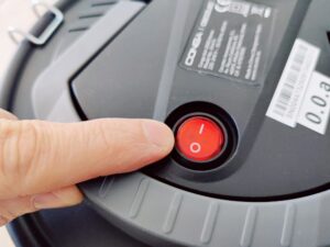 Cecotec Conga Ash 2000 Home Aschesauger Ein- und Ausschalter