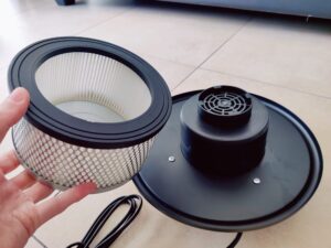 Cecotec Conga Ash 2000 Home Aschesauger Filter abgenommen