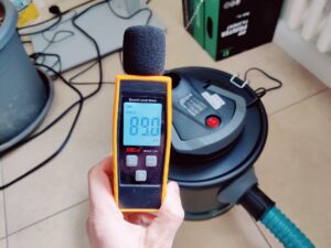 Cecotec Conga Ash 2000 Home Aschesauger Lautstärke auf höchster Stufe