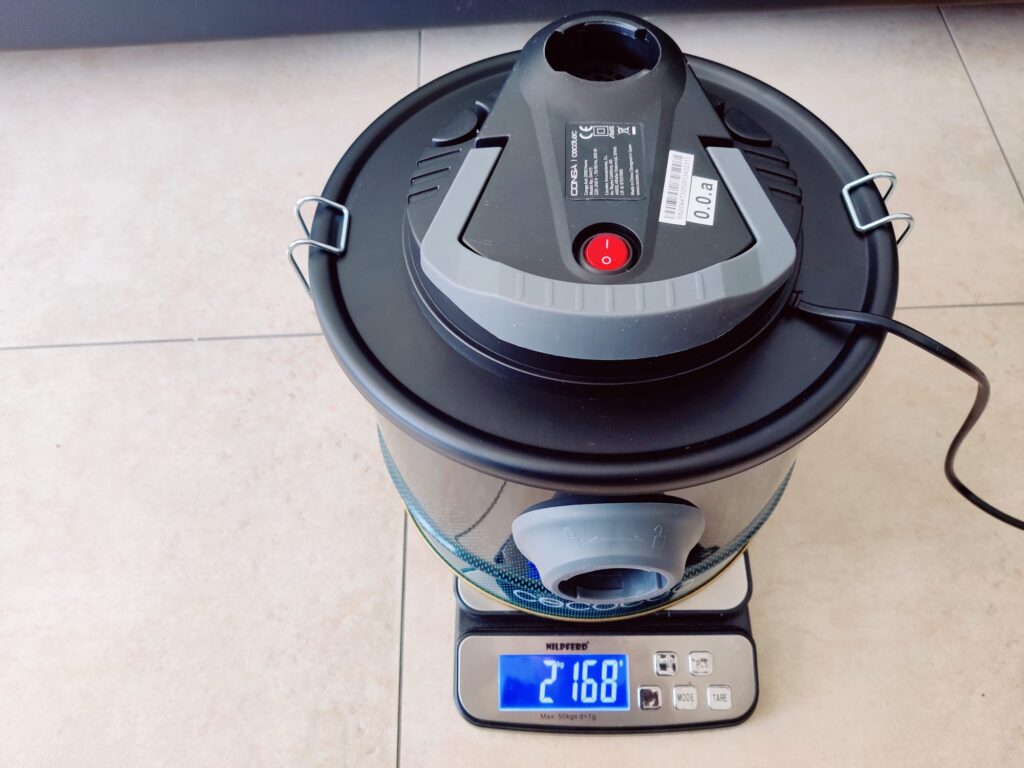 Cecotec Conga Ash 2000 Home Aschesauger Gewicht