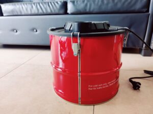 Einhell TC-AV 1830 D Aschesauger von hinten